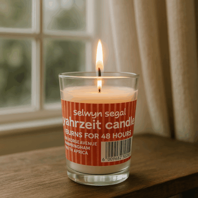 Selwyn Segal candles – handcrafted in South Africa – CANDLE MAKERS